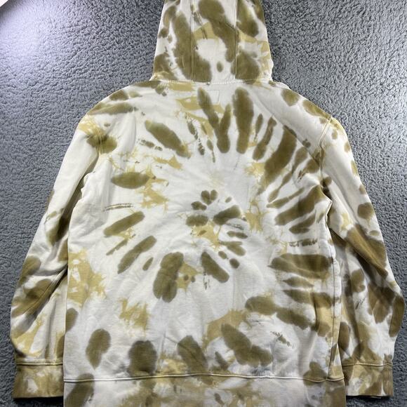 VANS TIE DYE HOODIE MENS 2XL PULLOVER SWEATSHIRT DRAWSTRING SKATE OFF THE WALL - Picture 8 of 8